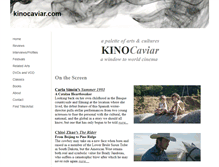Tablet Screenshot of kinocaviar.com
